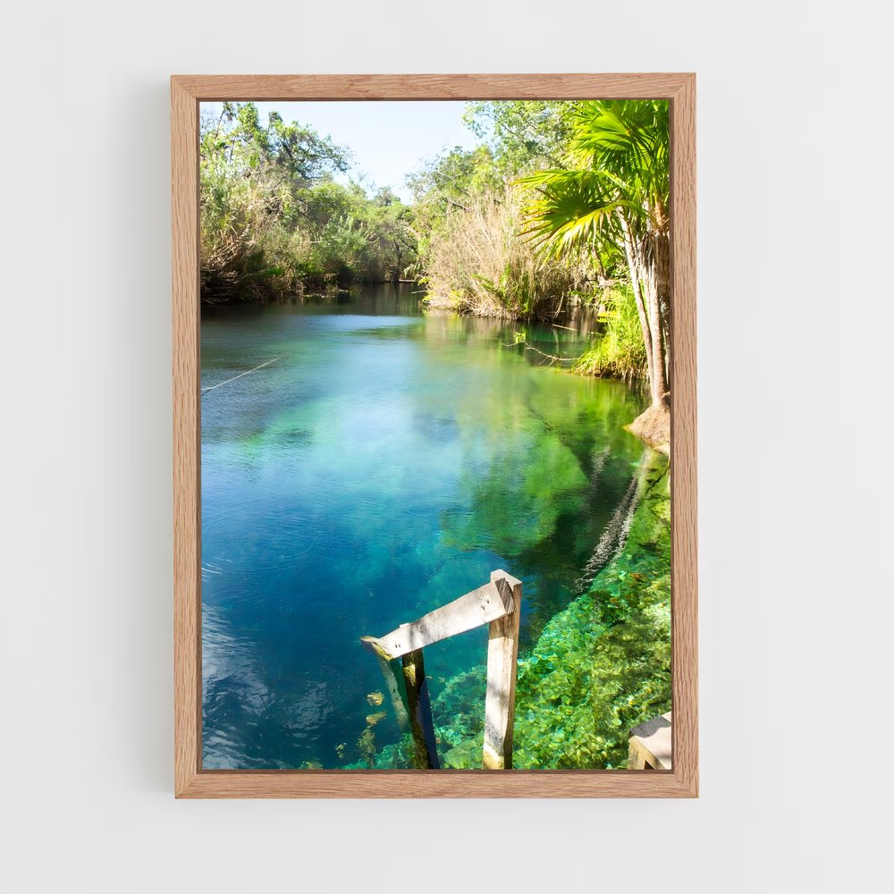 Poster Blue Hole Mystique – affiche Plongée sous-marine (vue 4)